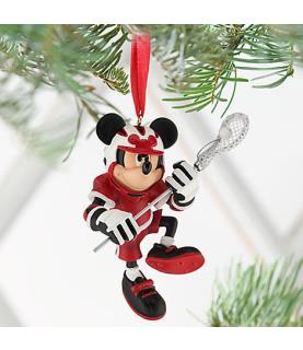 Mickey Mouse Ice Hockey Ornament