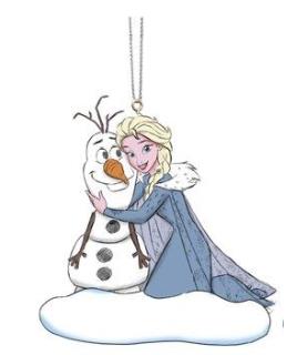Elsa & Olaf ornament