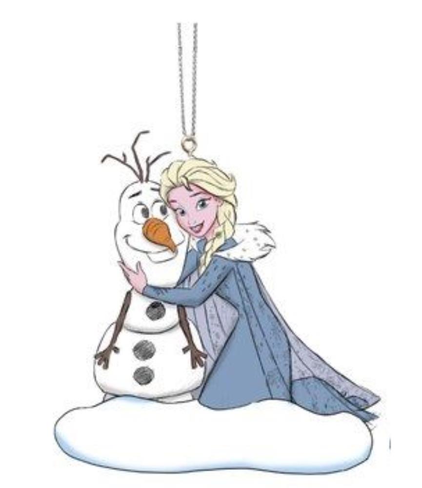 Elsa & Olaf ornament