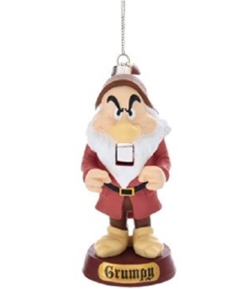 Grumpy nutcracker ornament