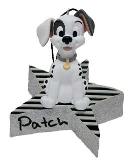Dalmatian "Patch" on Star ornament