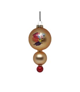 Mad Hatter glass balls ornament