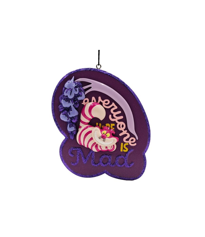 Cheshire Cat 2D ornament