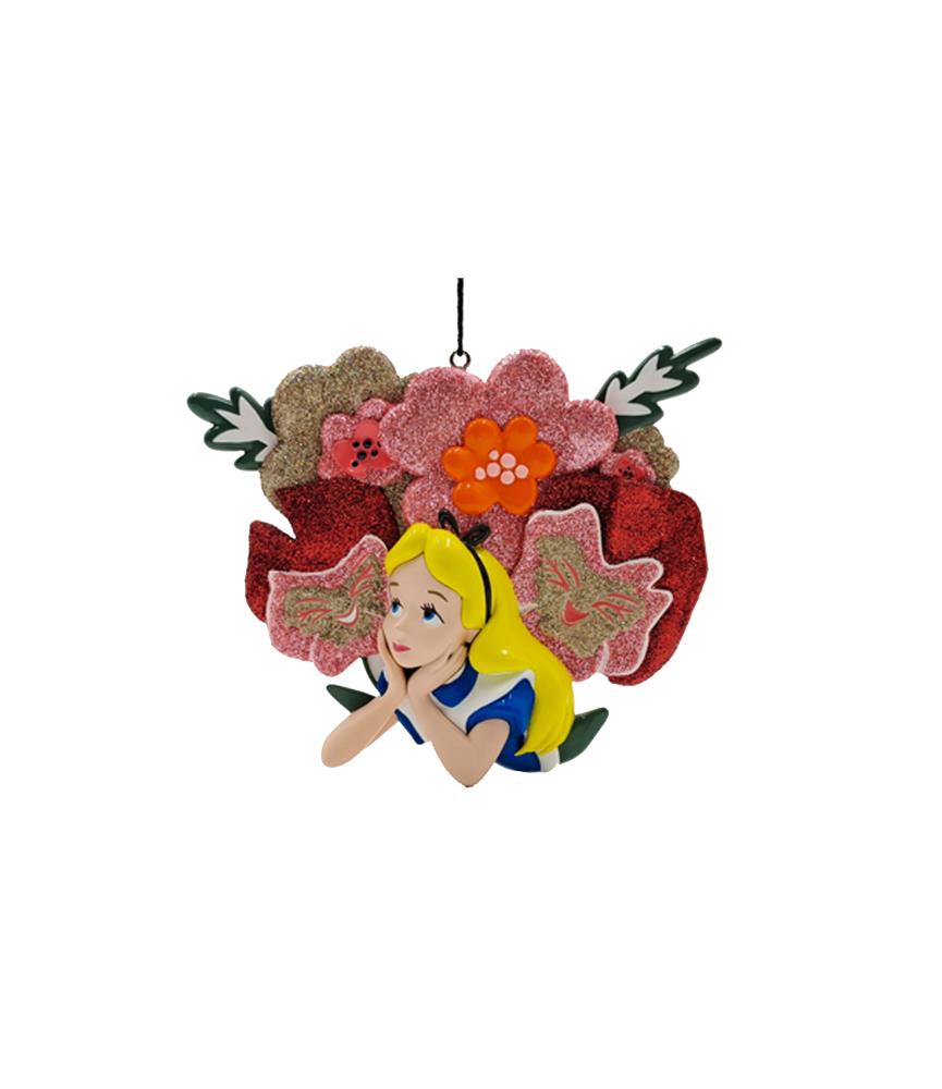 Alice 2D resin ornament