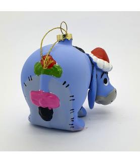 Eeyore glass ornament