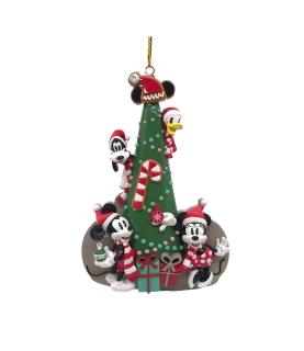 Mickey tree 2d ornament