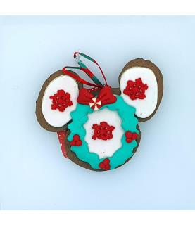 Minnie Gingerbread Icon Head Ornament