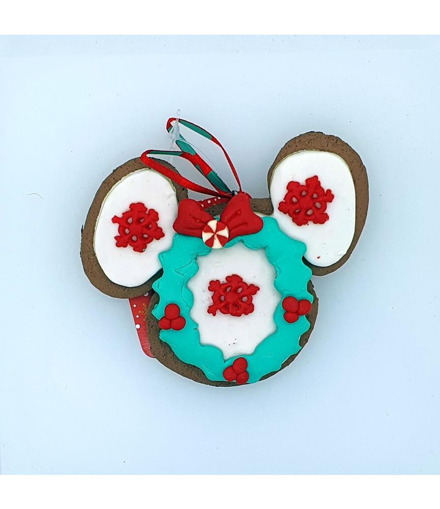 Minnie Gingerbread Icon Head Ornament
