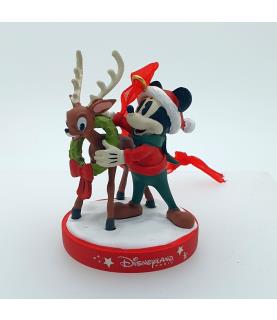 Mickey with Reindeer ornament