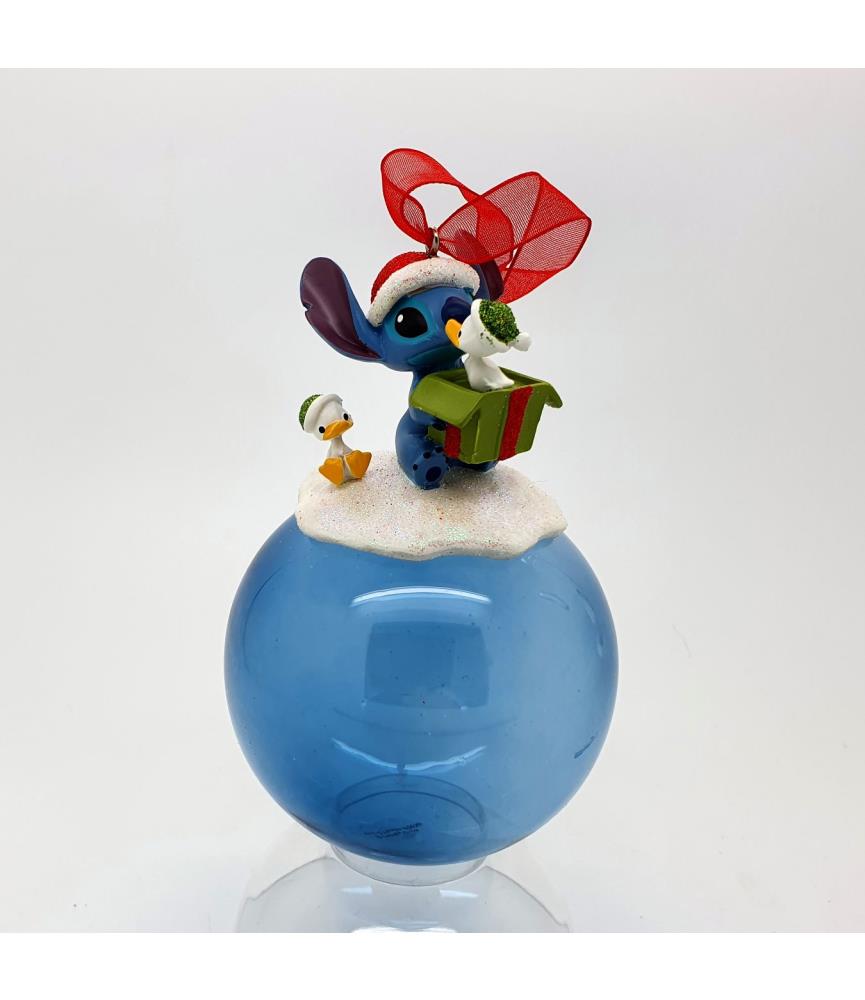 Stitch on ball ornament