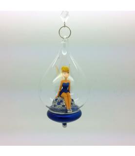 Tinker Bell 25th anniversary dome christmas ornament