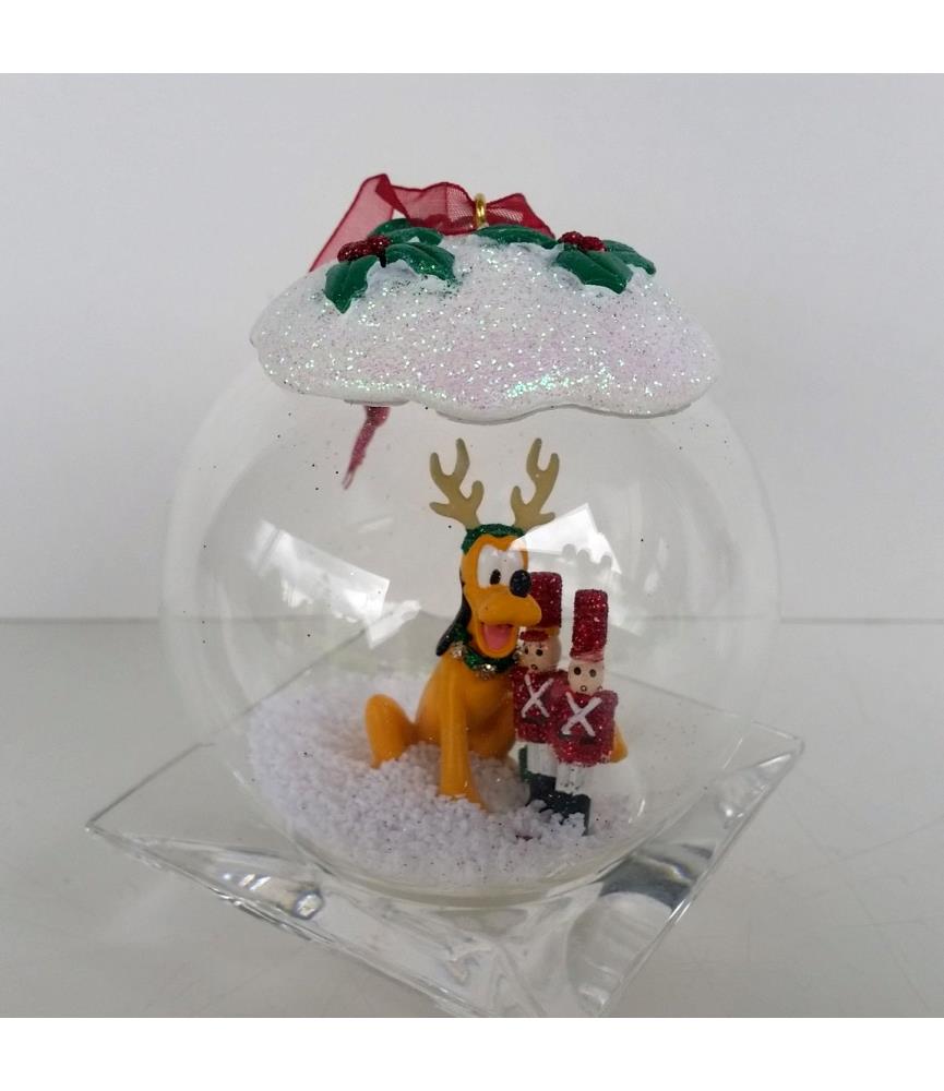 Pluto & tin soldiers glass ball ornament