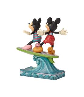 Surf's Up!: Minnie & Mickey on Surfboard
