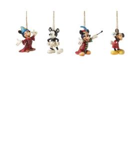 Mickey Mouse 4 Pack Hanging Ornaments