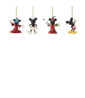 Mickey Mouse 4 Pack Hanging Ornaments