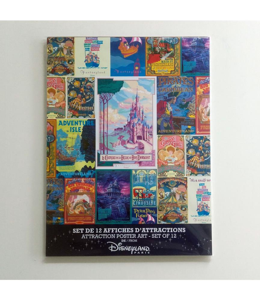 Disneyland Attraction Poster Art Pack