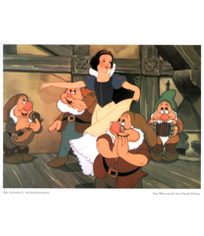 Snow White with dwarfs