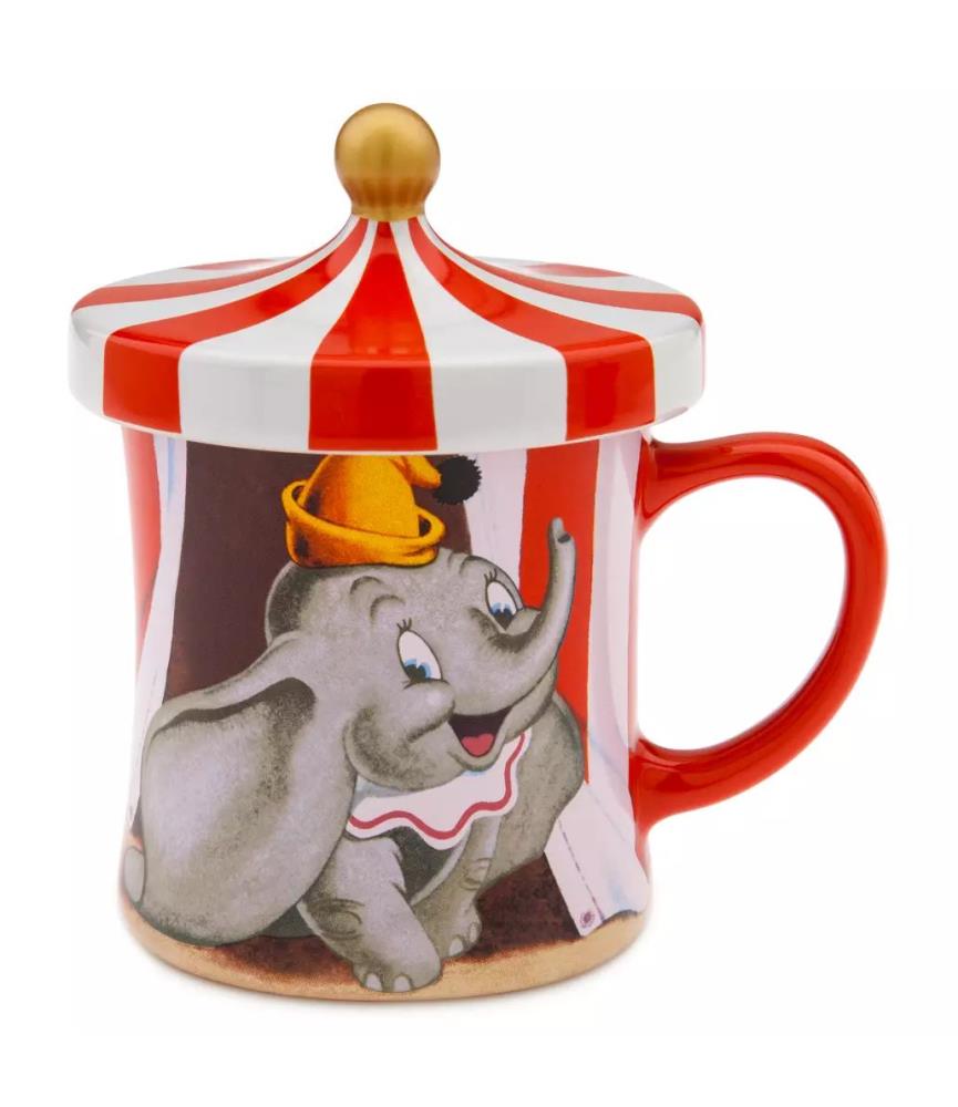 Dumbo and Timothy Q. Mouse Mug With Lid, Dumbo