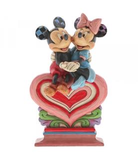 Heart to Heart: Mickey & Minnie Mouse