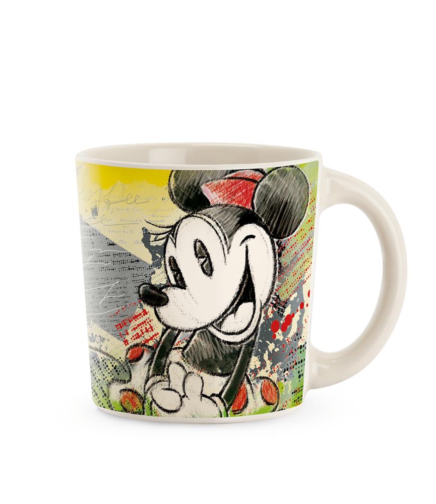 Mug Minnie fun color ivory turquoise 390 ml copy