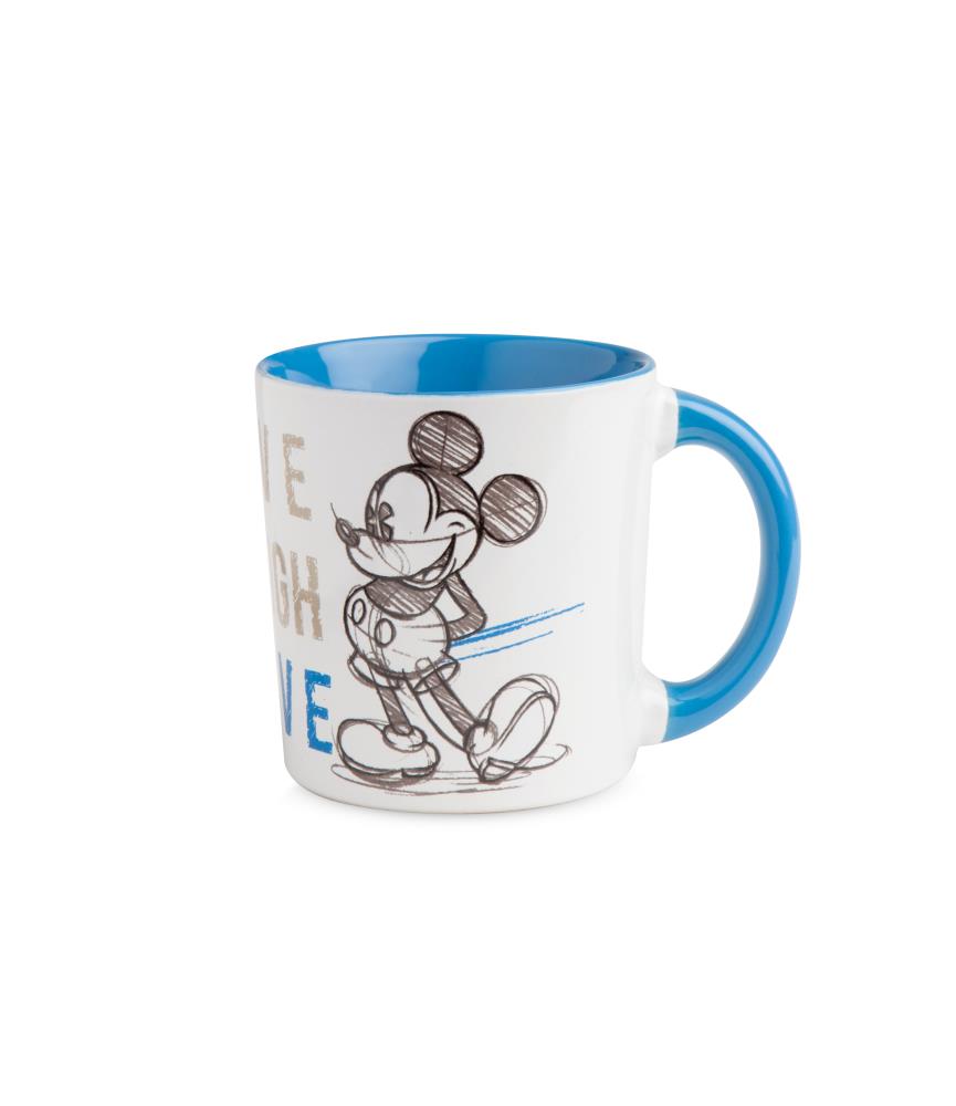 Mug Mickey Live Laugh Love Blue