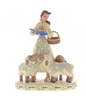 Bookish Beauty: White Woodland Belle with Sheep