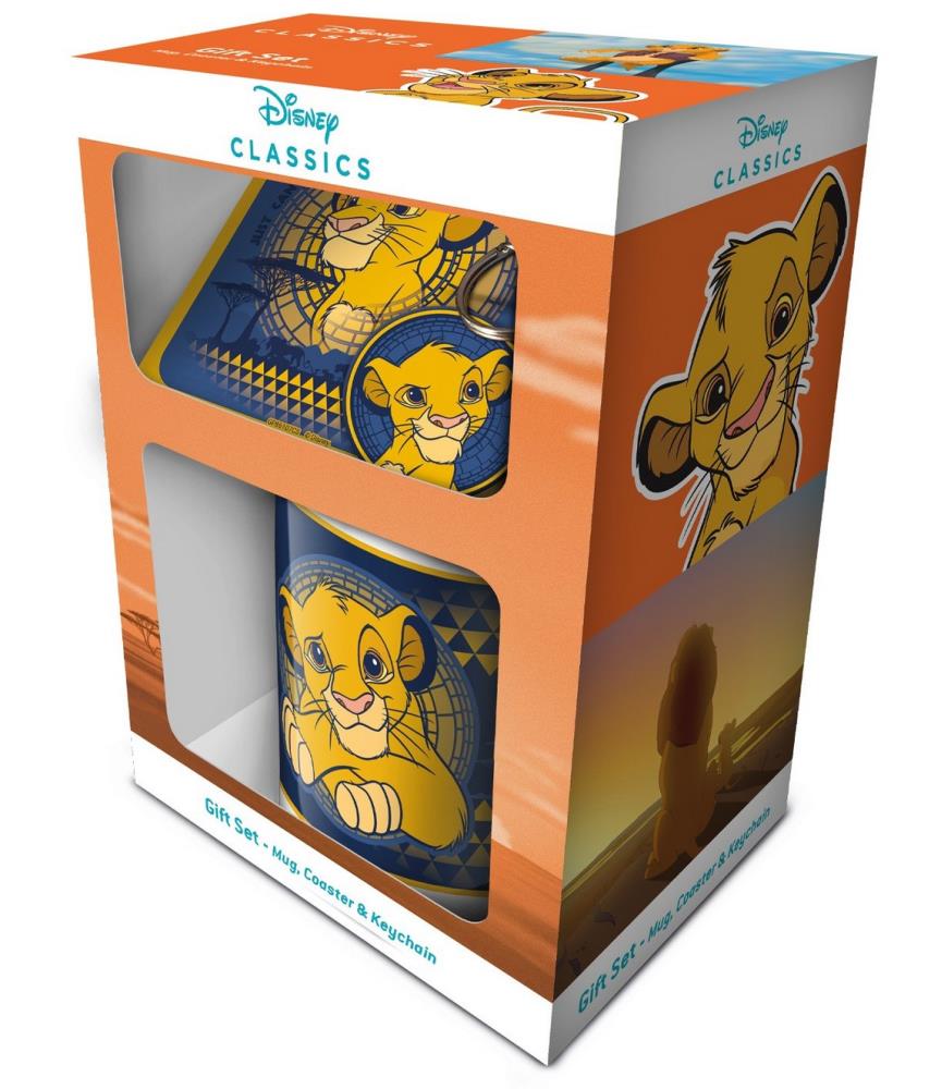 Lion King - Simba Gift Set (Mug, Coaster, Keychain)