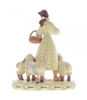 Bookish Beauty: White Woodland Belle with Sheep
