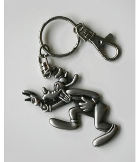 Keychain Metal Silver Goofy