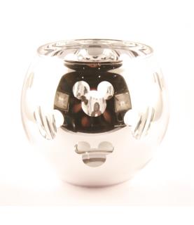 Mickey silhouette Candle holder / votive: Silver