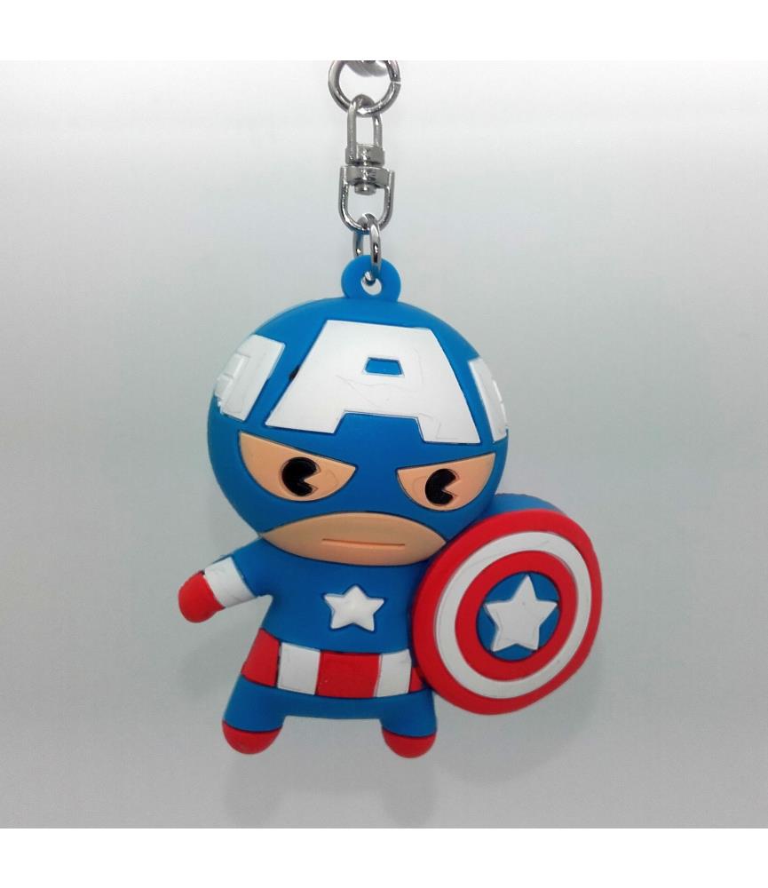 Keychain PVC Captain America