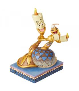 Lumiere and Feather Duster Figurine