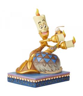 Lumiere and Feather Duster Figurine