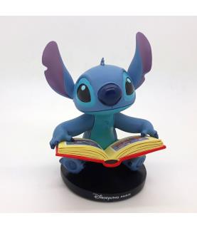 Stitch with book