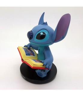 Stitch with book