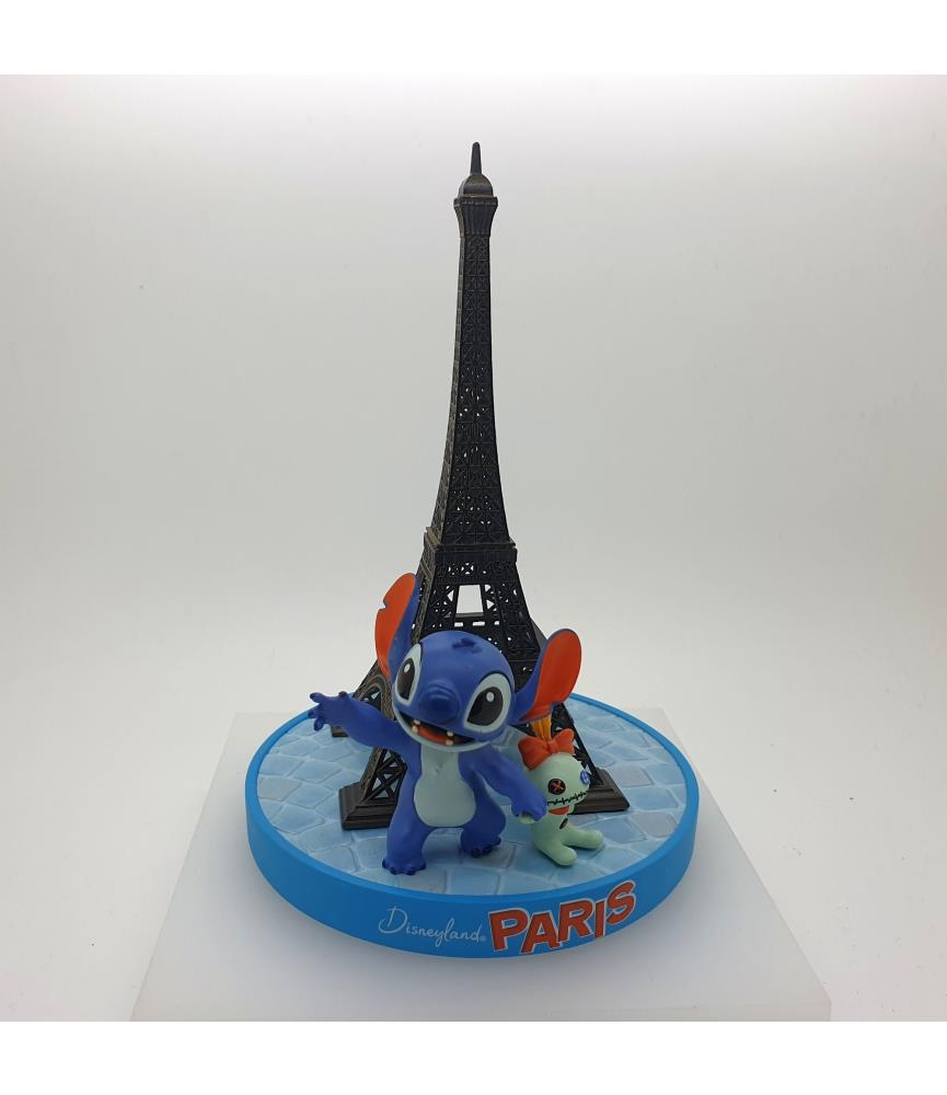 Stitch Eiffel tower figurine
