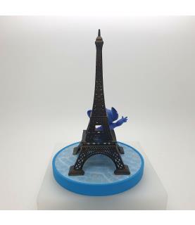 Stitch Eiffel tower figurine