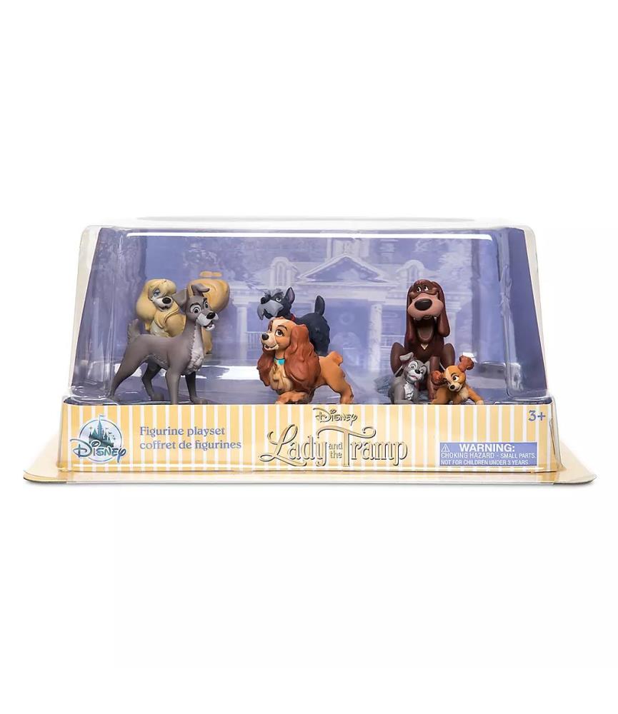 Lady & Tramp Figure Play Set