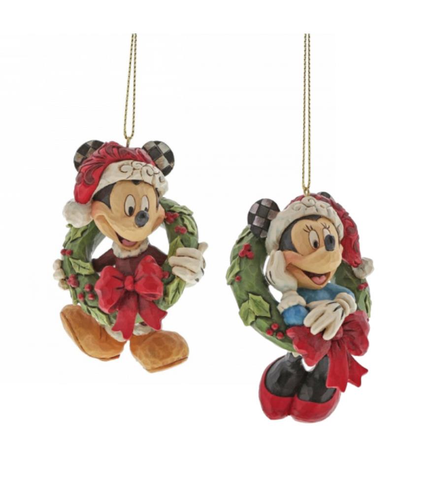 Mickey & Minnie Hanging Ornament