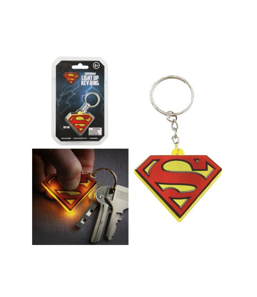 Keychain Superman (with light)