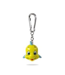 Rubber Keychain The Little Mermaid Flounder