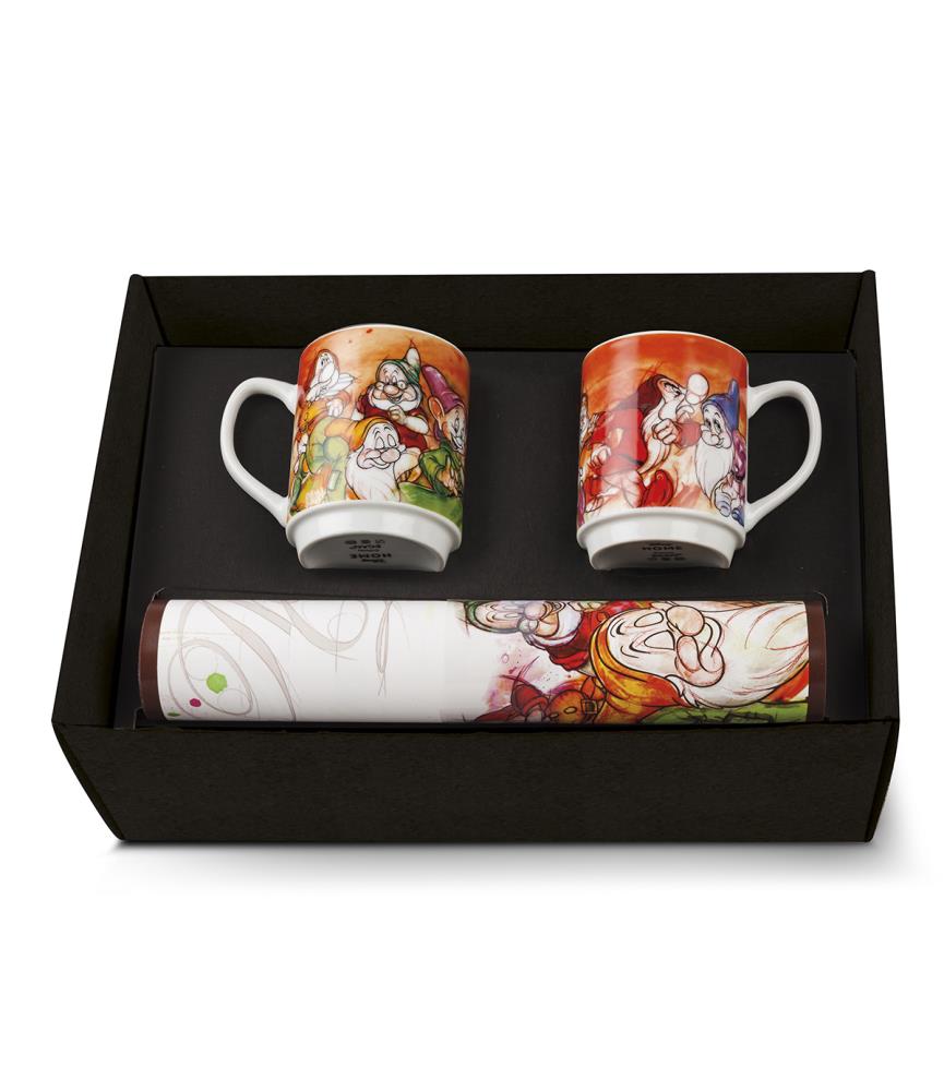 Seven Dwarfs Set of 2 Mug and 2 Placemats