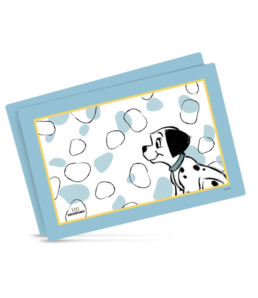 Set of 2 Placemats 101 Dalmatians, Light Blue: 45×30cm