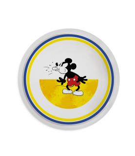 Pizza Plate Mickey I am Mickey yellow