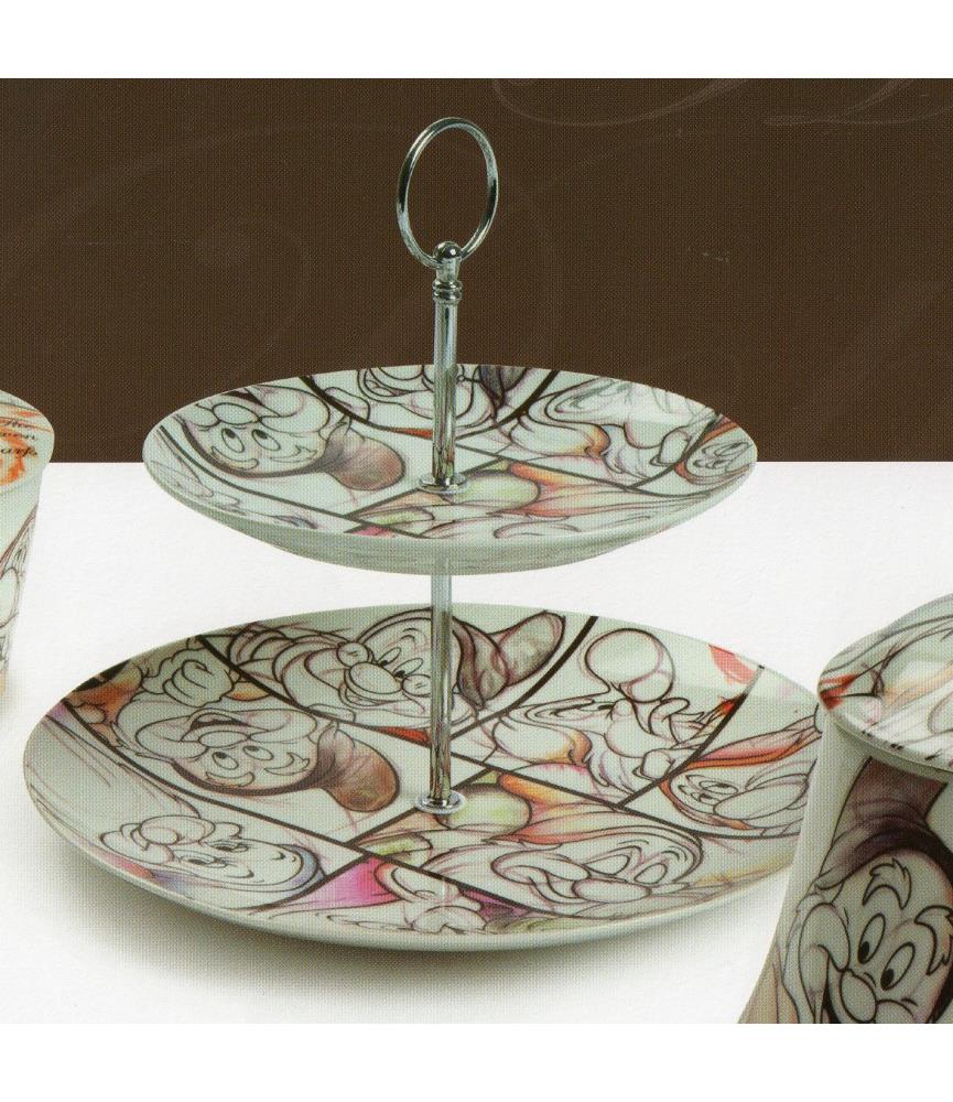 7 dwarfs cake stand / taartenschaal
