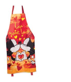 Apron Mickey & Minnie in Love
