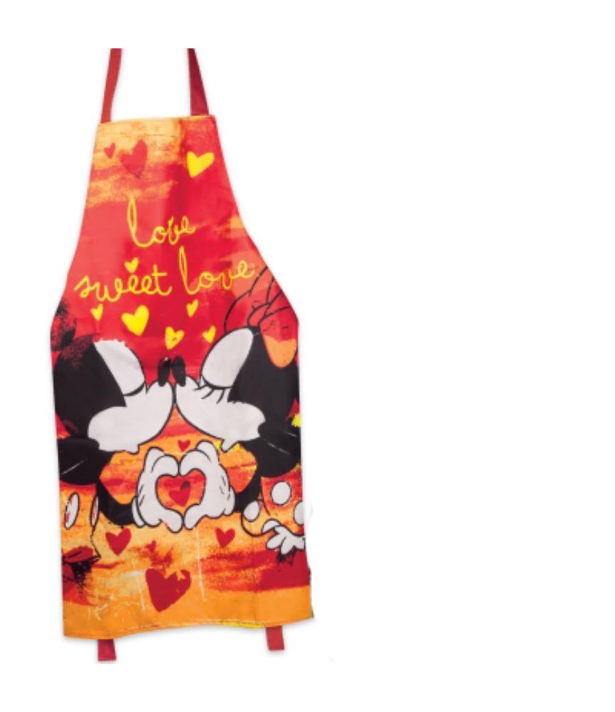 Apron Mickey & Minnie in Love