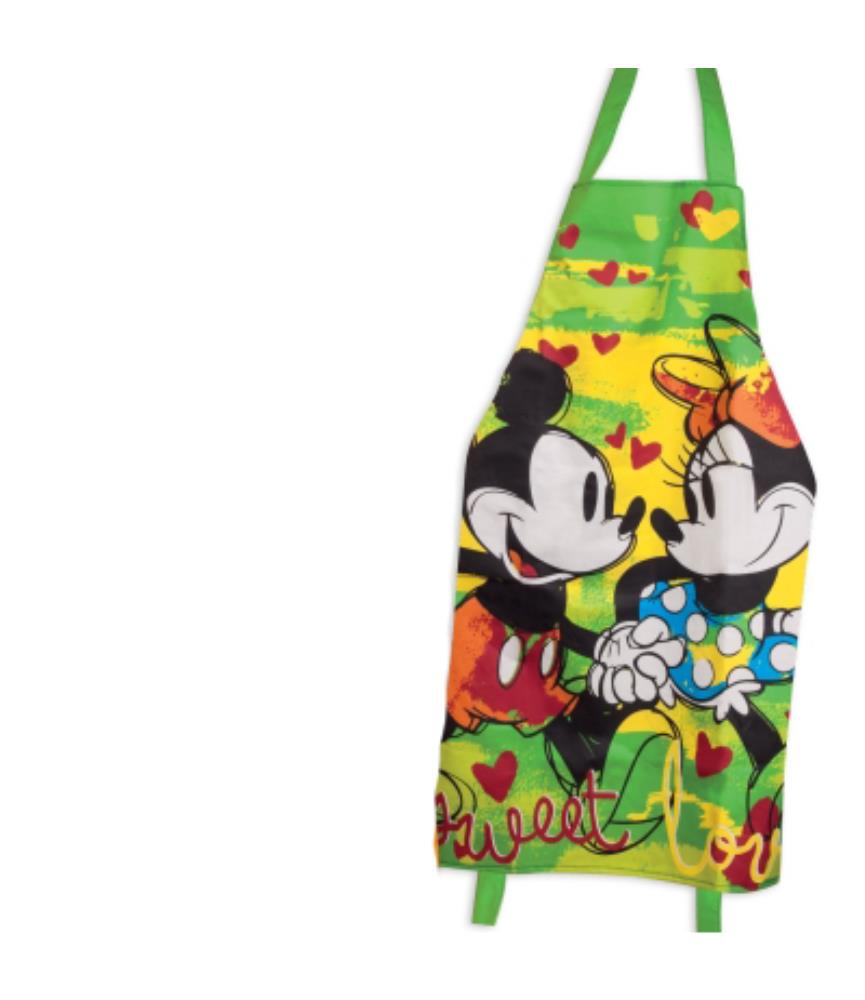 Apron Mickey & Minnie in Love