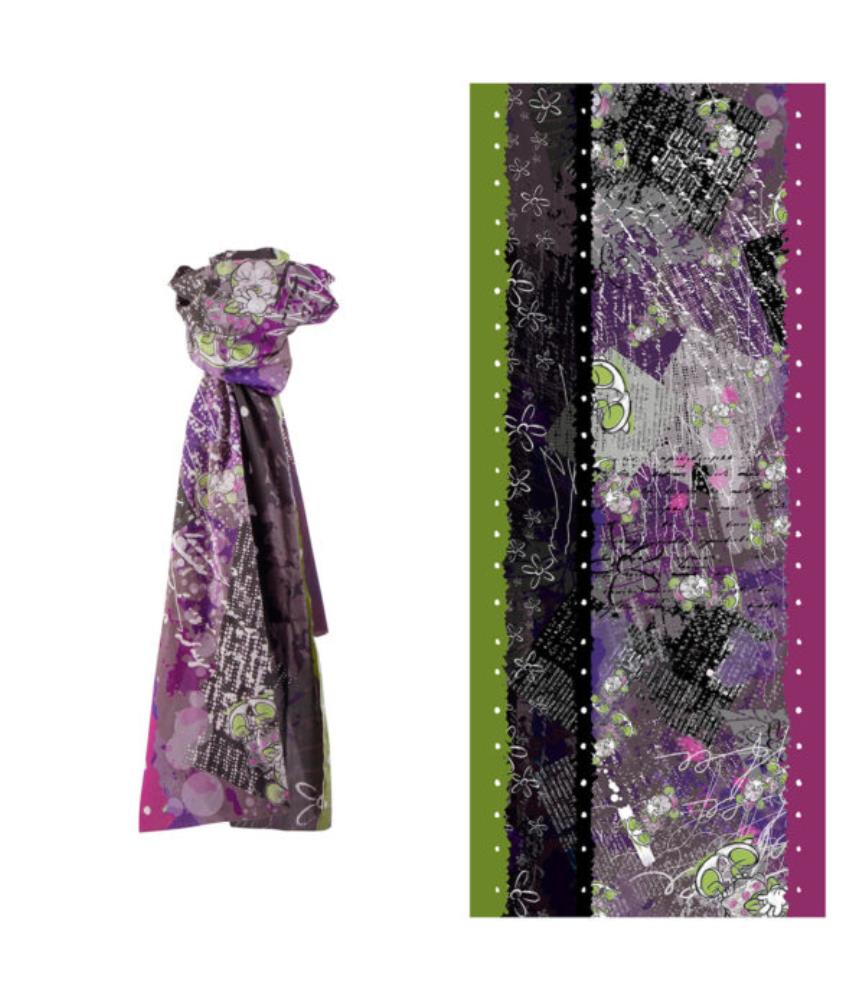 Scarf Color Fun Viola