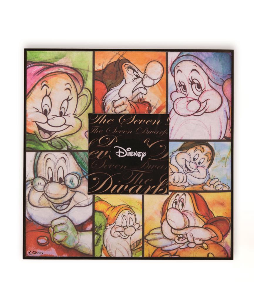 Seven Dwarfs Fabric Photo Frame